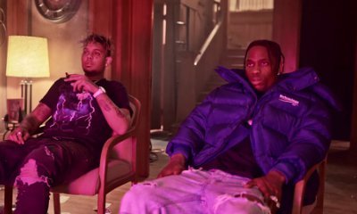 Smokepurpp and Travis Scott Hang Out With Zombie Strippers in Eerie 'Fingers Blue' Music Video